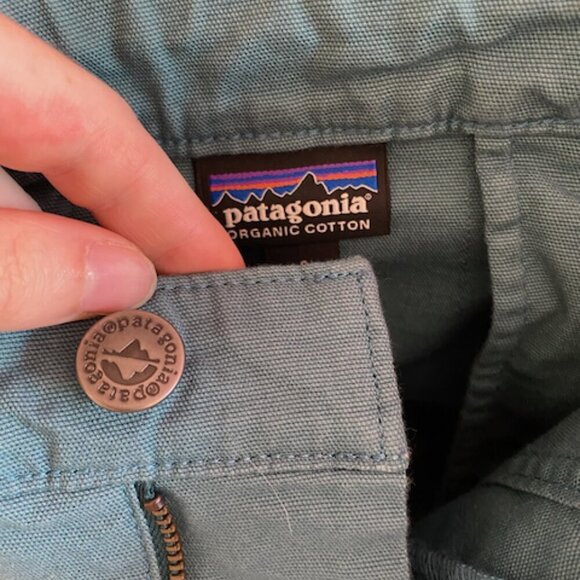 Patagonia 100% Cotton, Teal Mini Skirt, Canvas Gorpcore Outdoor Athleisure​​​​​ - Picture 7 of 11